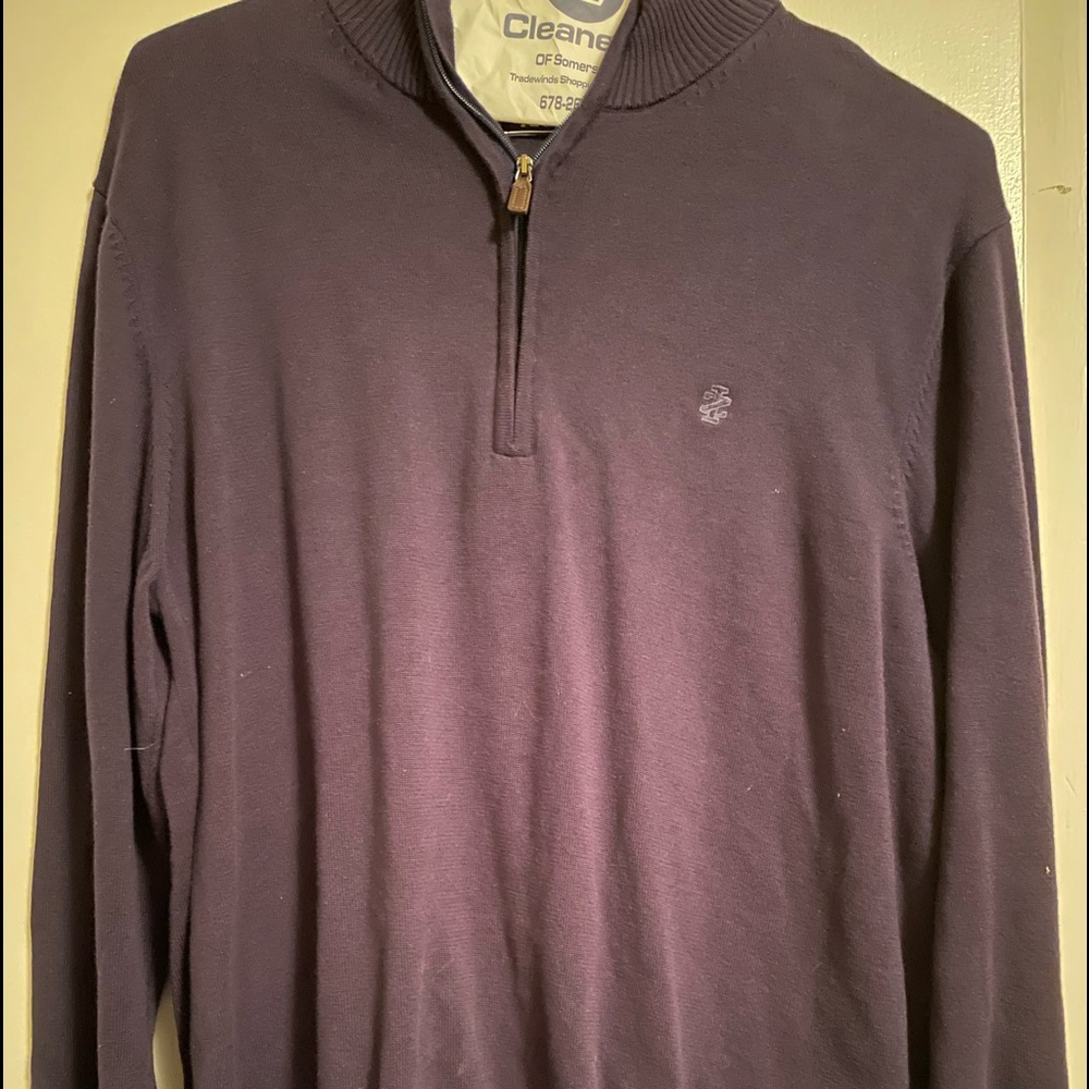 Large half zip up sweater